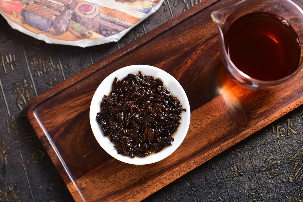 2025 Yunnan Sourcing "Sanctuary" Ripe Pu-erh Tea Cake