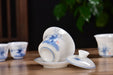 Ice Jade Porcelain “Bamboo Serenity” Tea Set | Yunnan Sourcing Tea Shop