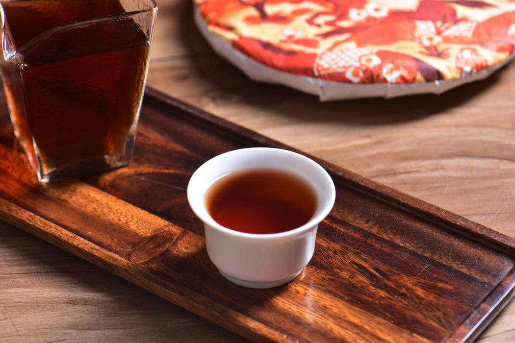 2026 Yunnan Sourcing "He Kai Village" Ripe Pu-erh Tea Cake | Yunnan Sourcing Tea Shop