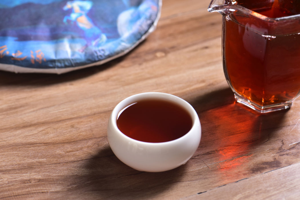 2026 Yunnan Sourcing "Yi Bang Village" Ripe Pu-erh Tea Cake | Yunnan Sourcing Tea Shop
