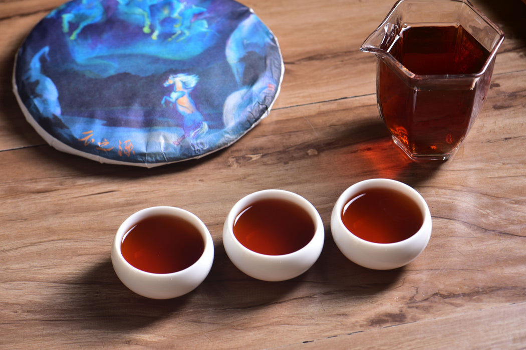 2026 Yunnan Sourcing "Yi Bang Village" Ripe Pu-erh Tea Cake | Yunnan Sourcing Tea Shop