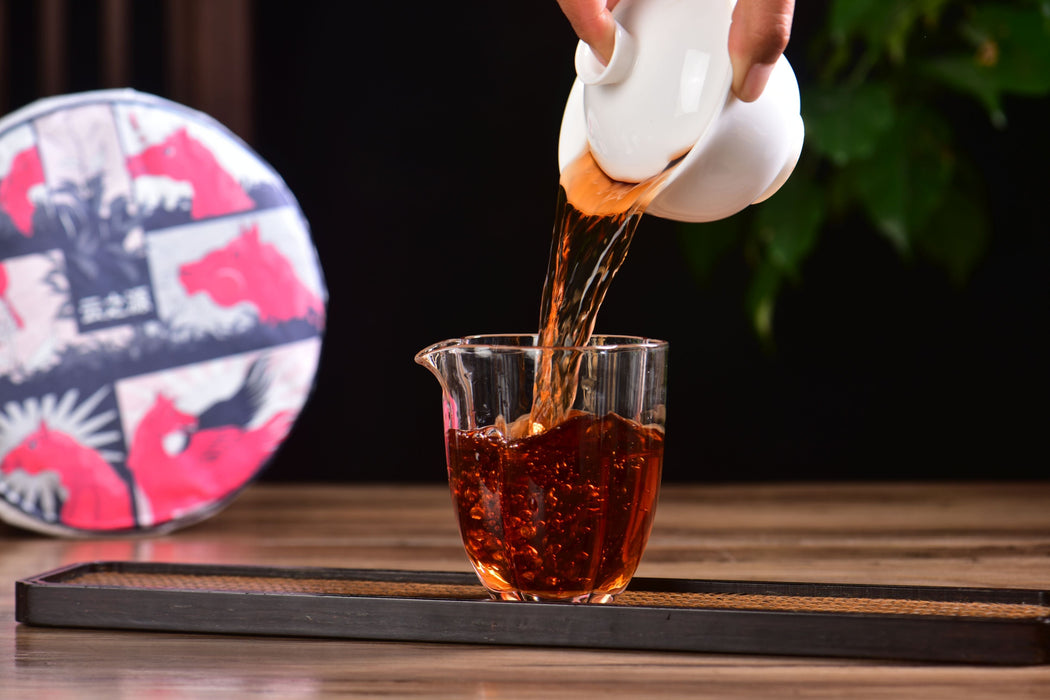 2026 Yunnan Sourcing "Xin Ban Zhang" Ripe Pu-erh Tea Cake | Yunnan Sourcing Tea Shop