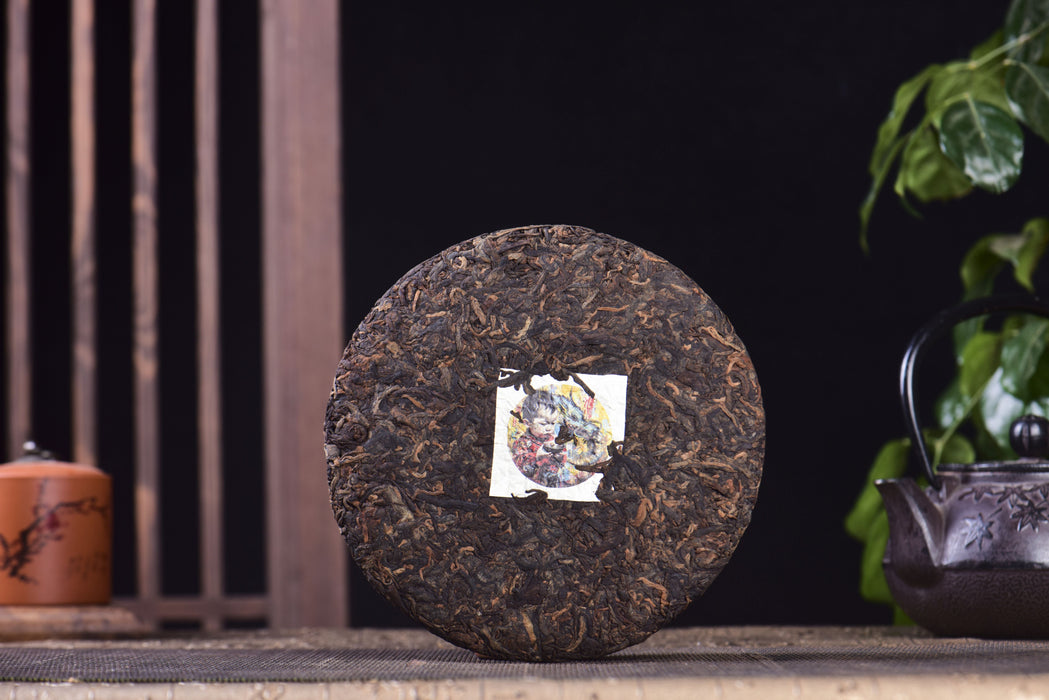 2024 Yunnan Sourcing "Yi Bang Village" Ripe Pu-erh Tea Cake