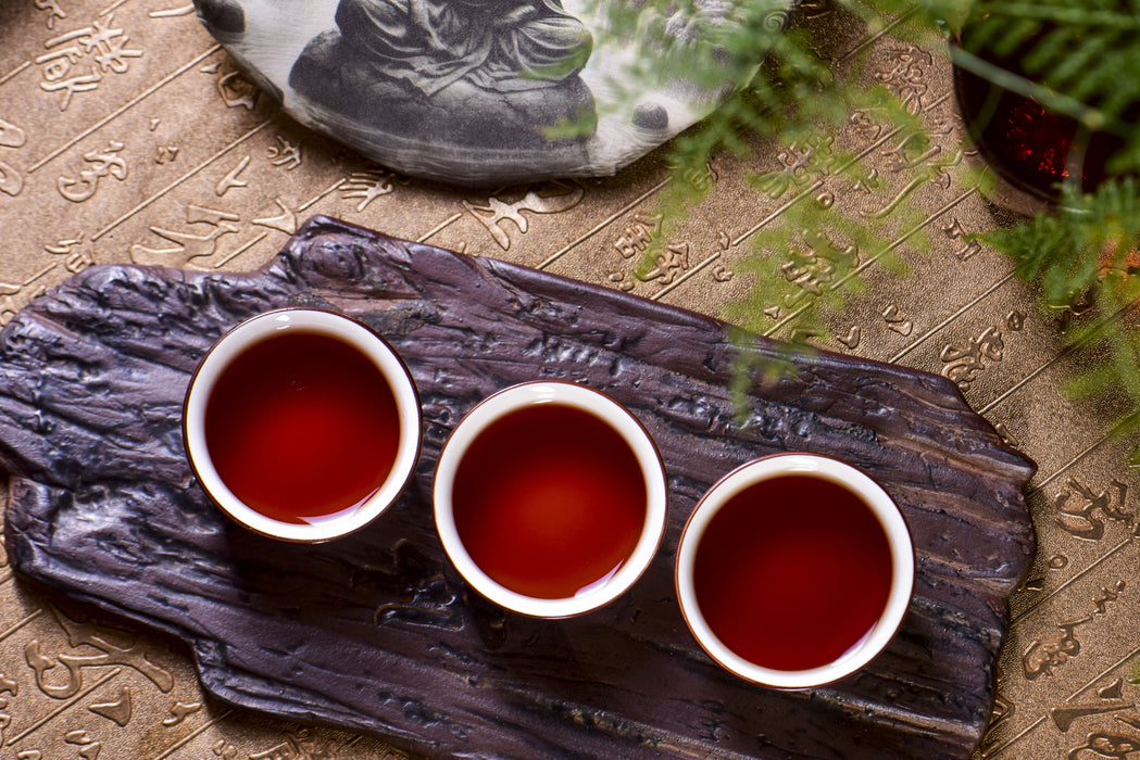 2024 Yunnan Sourcing "Man Zhuan Village" Ripe Pu-erh Tea Cake