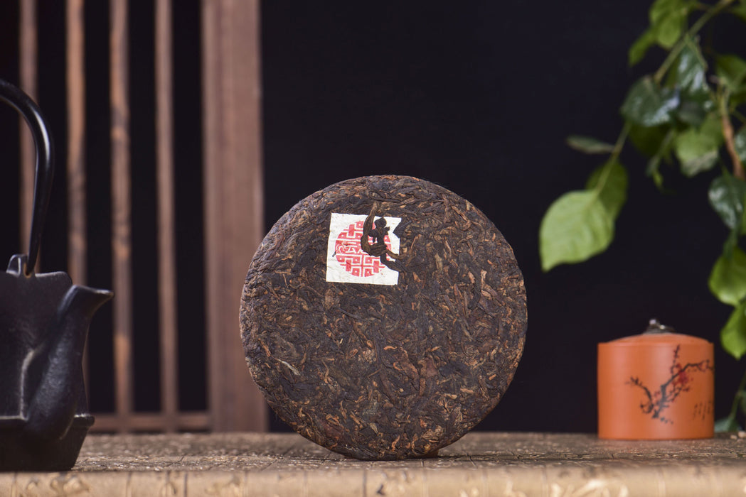 2024 Yunnan Sourcing "Dragon of Jingmai" Ripe Pu-erh Tea Cake