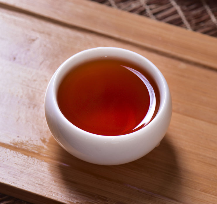 2024 Yunnan Sourcing "Blue Label" Ripe Pu-erh Tea Cake