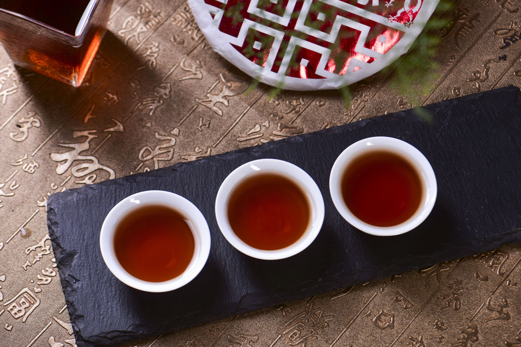 2024 Yunnan Sourcing "Dragon of Jingmai" Ripe Pu-erh Tea Cake