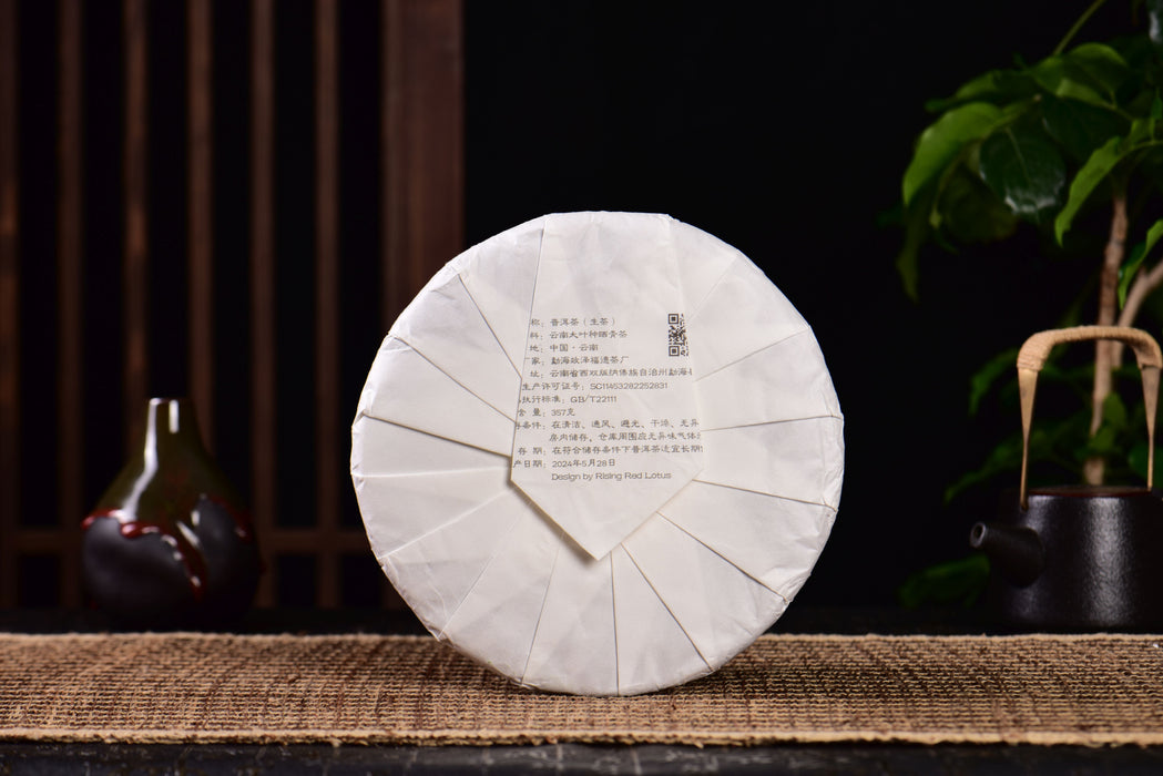 2024 Yunnan Sourcing "Impression" Raw Pu-erh Tea Cake