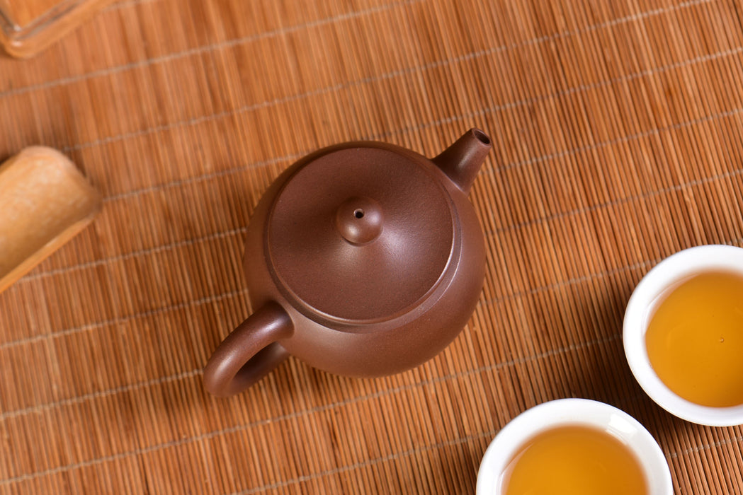 Wenge Ni "Duo Qiu" Yixing Teapot by Jin Jia Qi | Yunnan Sourcing Tea Shop
