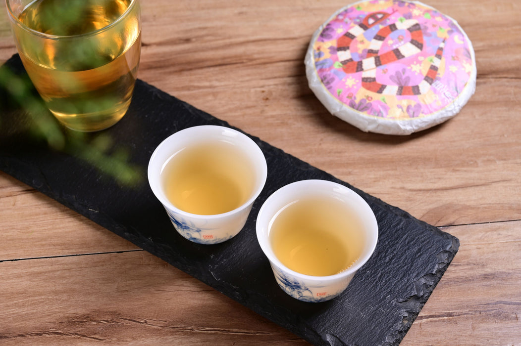 2025 Yunnan Sourcing "Yi Wu Villages" Raw Pu-erh Tea 7 Cake Set | Yunnan Sourcing Tea Shop