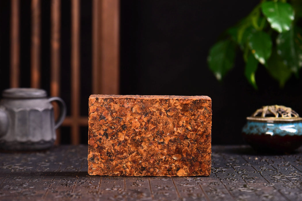 Old Tree "Aged Cha Hua" Tea Flowers Brick | Yunnan Sourcing Tea Shop