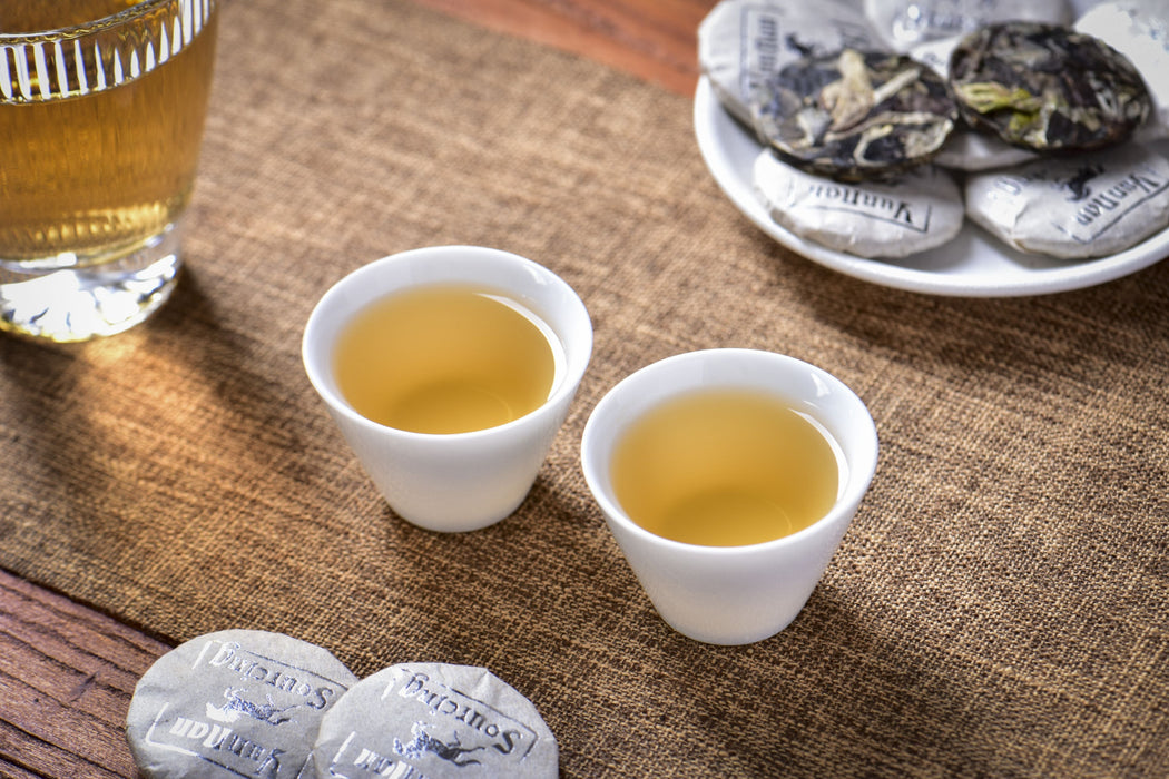 2026 Yunnan Sourcing "Silver Horse" White Tea Mini Cakes | Yunnan Sourcing Tea Shop