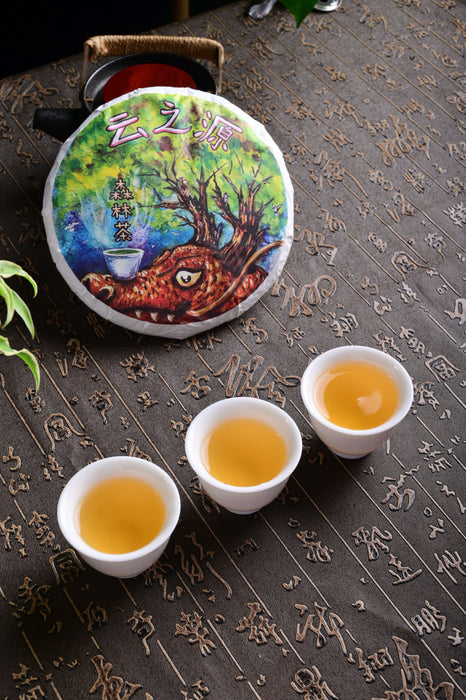 2024 Yunnan Sourcing "Forest Tea" Raw Pu-erh Tea Cake