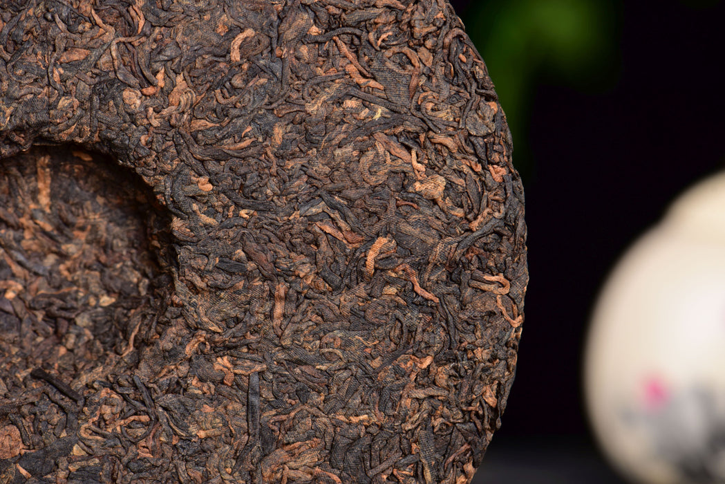 2024 Yunnan Sourcing "Zhang Jia San Dui" Ripe Pu-erh Tea Cake