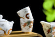 Mutton Fat Jade Porcelain "Soaring Dragon" Tea Set | Yunnan Sourcing Tea Shop
