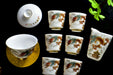 Mutton Fat Jade Porcelain "Soaring Dragon" Tea Set | Yunnan Sourcing Tea Shop