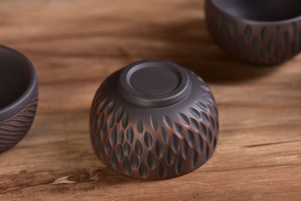 Jian Shui Clay "Cut Out" Dragon Kiln Style Cup | Yunnan Sourcing Tea Shop