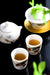 Mutton Fat Jade Porcelain "Soaring Dragon" Tea Set | Yunnan Sourcing Tea Shop