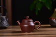 Purple Zhu Ni "Pear-Shaped" Yixing Teapot by Jin Jia Qi | Yunnan Sourcing Tea Shop