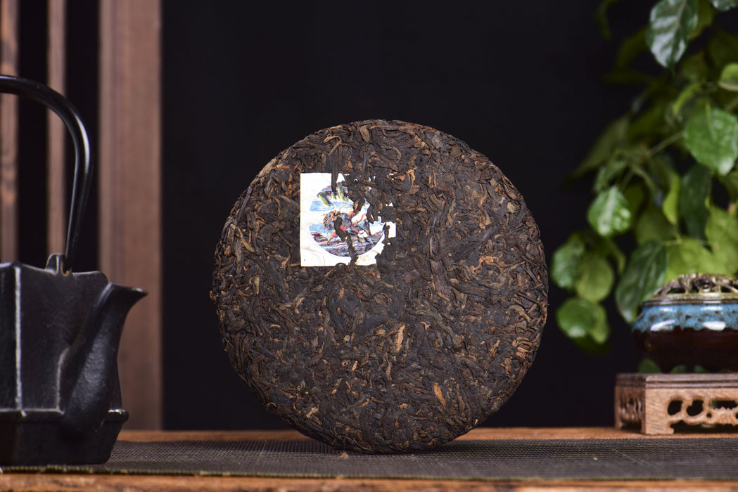 2024 Yunnan Sourcing "Rock Spirit" Ripe Pu-erh Tea Cake