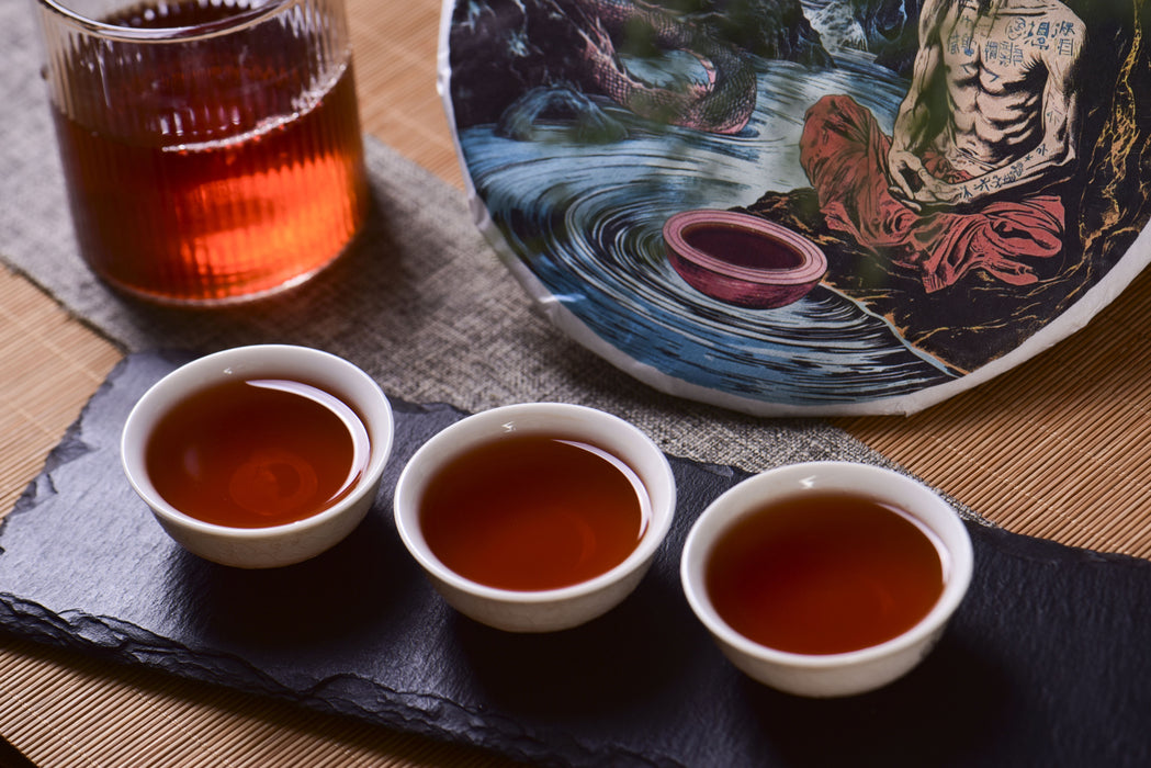 2024 Yunnan Sourcing "Offering" Xin Ban Zhang Ripe Pu-erh Tea