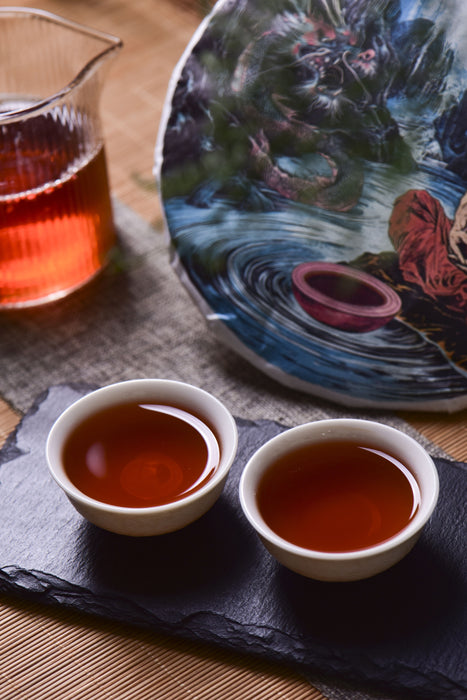 2024 Yunnan Sourcing "Offering" Xin Ban Zhang Ripe Pu-erh Tea