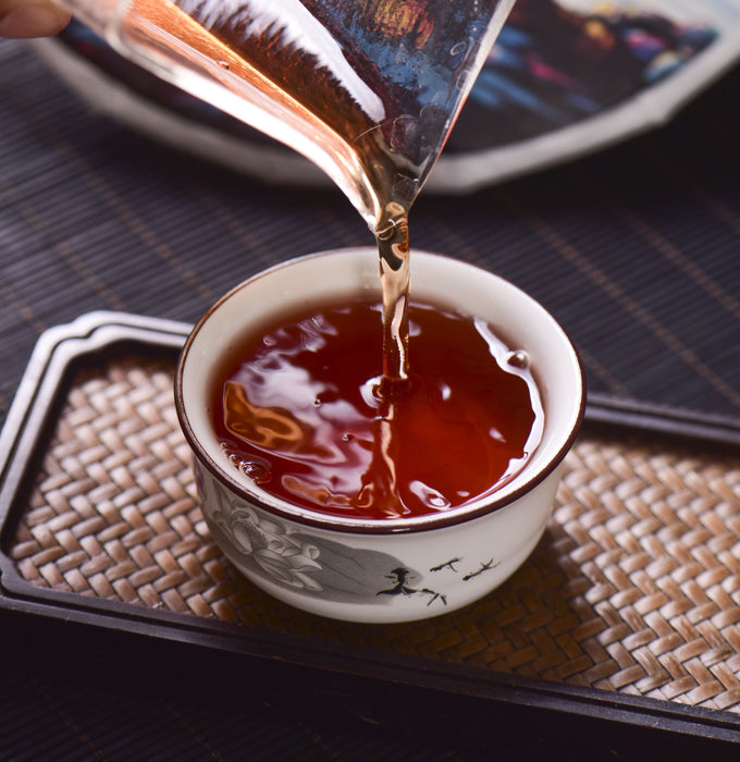 2024 Yunnan Sourcing "Rock Spirit" Ripe Pu-erh Tea Cake