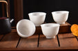 Ice Jade Porcelain Classic Flared Rim Tea Cup | Yunnan Sourcing Tea Shop