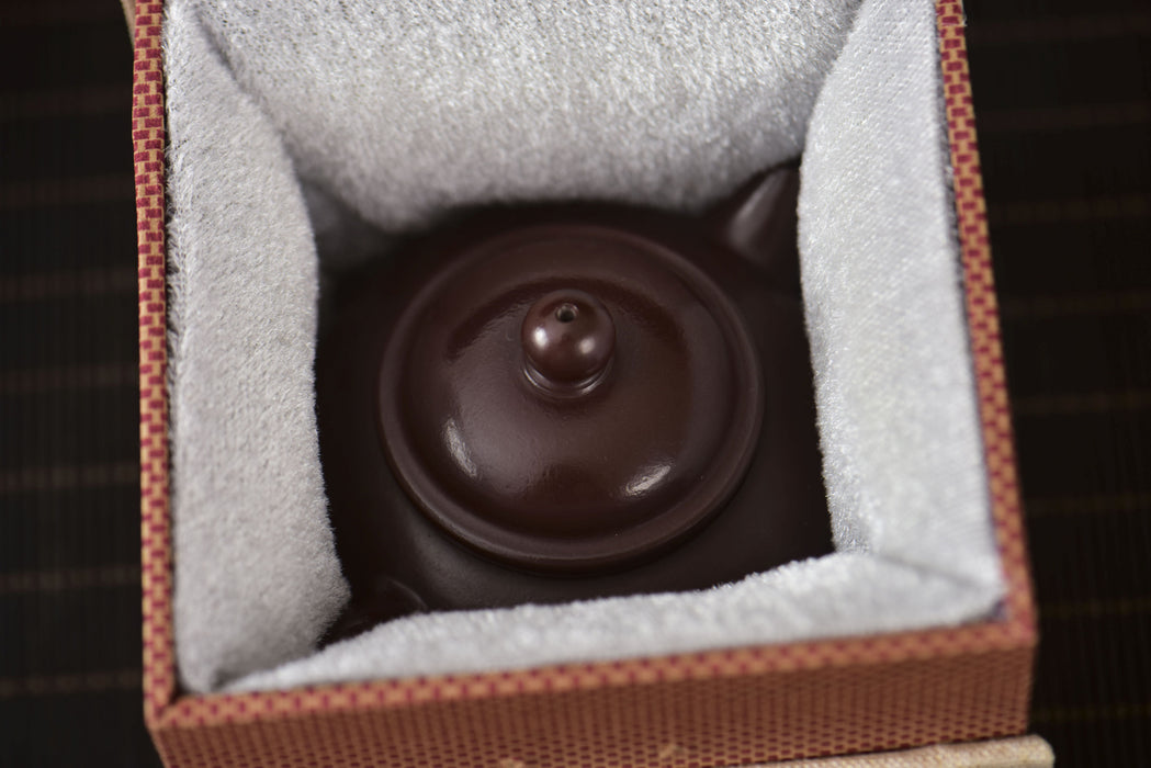 Zi Ni Purple Clay "Shui Ping Hu" Teapot * 110ml | Yunnan Sourcing Tea Shop