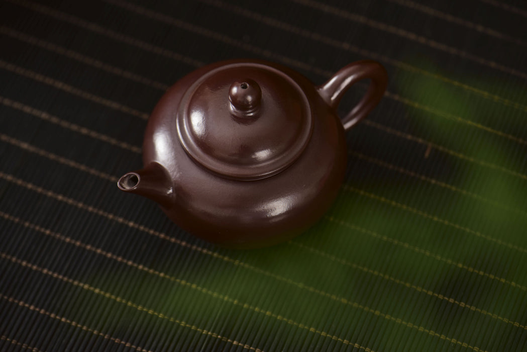 Zi Ni Purple Clay "Shui Ping Hu" Teapot * 110ml | Yunnan Sourcing Tea Shop