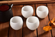 Ice Jade Porcelain "Egg Holder" Tea Cup | Yunnan Sourcing Tea Shop