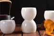 Ice Jade Porcelain "Egg Holder" Tea Cup | Yunnan Sourcing Tea Shop