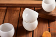 Ice Jade Porcelain "Egg Holder" Tea Cup | Yunnan Sourcing Tea Shop
