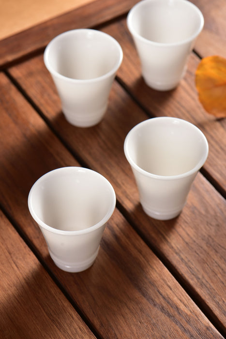 Ice Jade Porcelain Chalice Tea Cup | Yunnan Sourcing Tea Shop