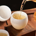 Ice Jade Porcelain "Egg Holder" Tea Cup | Yunnan Sourcing Tea Shop