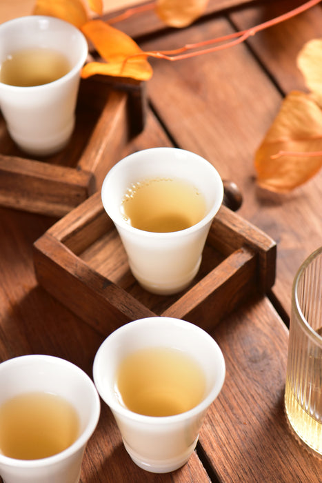 Ice Jade Porcelain Chalice Tea Cup | Yunnan Sourcing Tea Shop