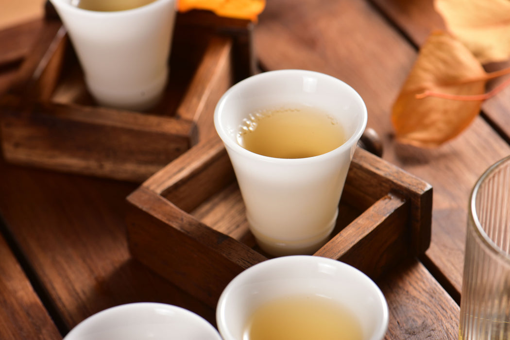 Ice Jade Porcelain Chalice Tea Cup | Yunnan Sourcing Tea Shop