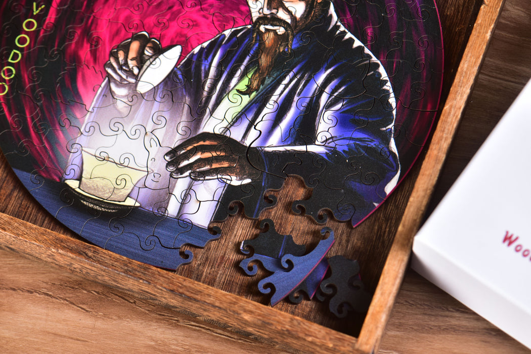 2025 Purple Voodoo Wooden Jigsaw Puzzle | Yunnan Sourcing Tea Shop
