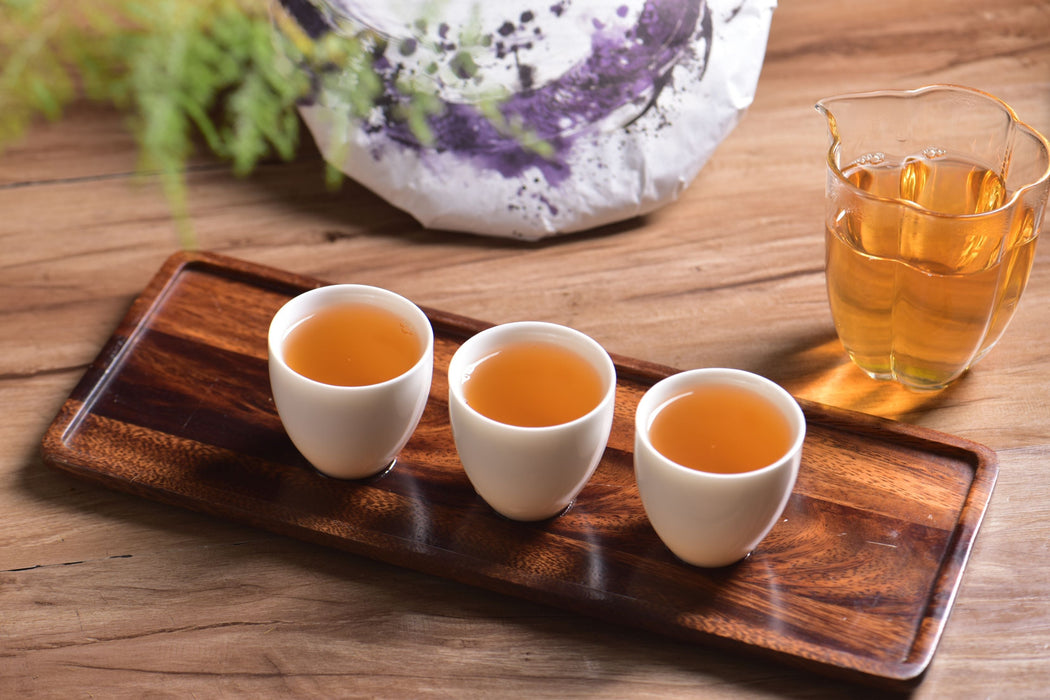 2024 Yunnan Sourcing "Purple Dragon" Raw Pu-erh Tea Cake | Yunnan Sourcing Tea Shop