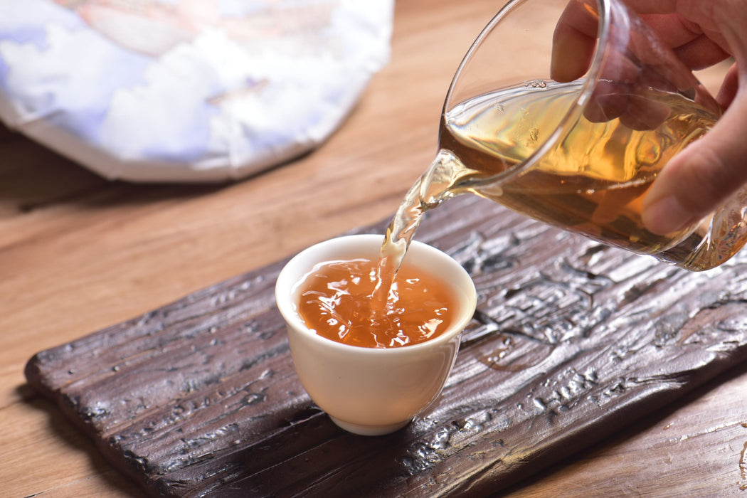 2025 Yunnan Sourcing "Mengku Gu Shu Bai Cha" White Tea Cake | Yunnan Sourcing Tea Shop