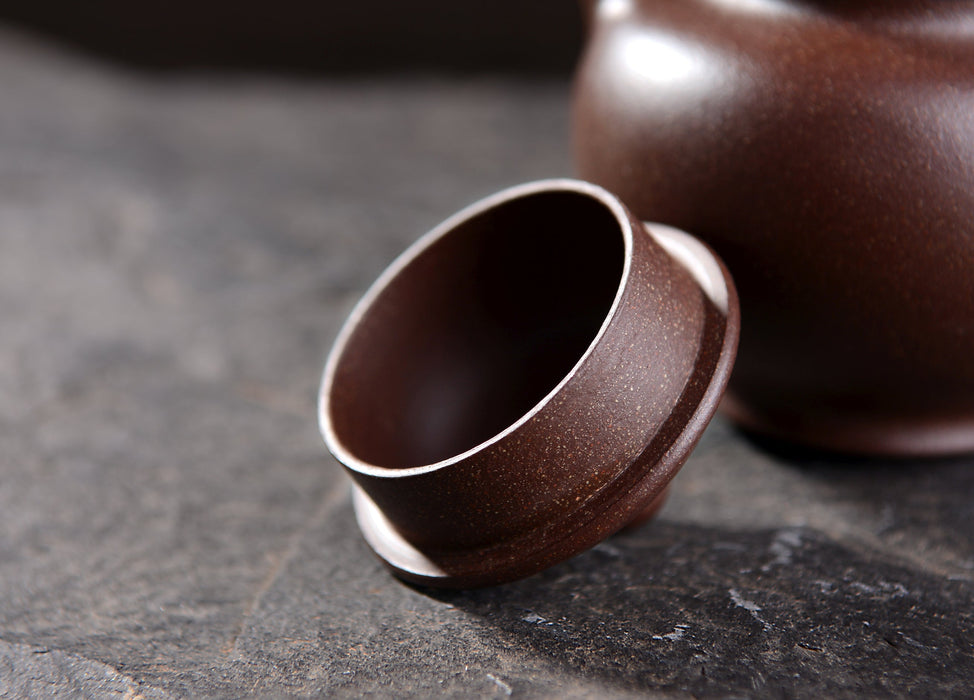 Hei Jin Gang Clay "Rong Tian" Yixing Teapot | Yunnan Sourcing Tea Shop