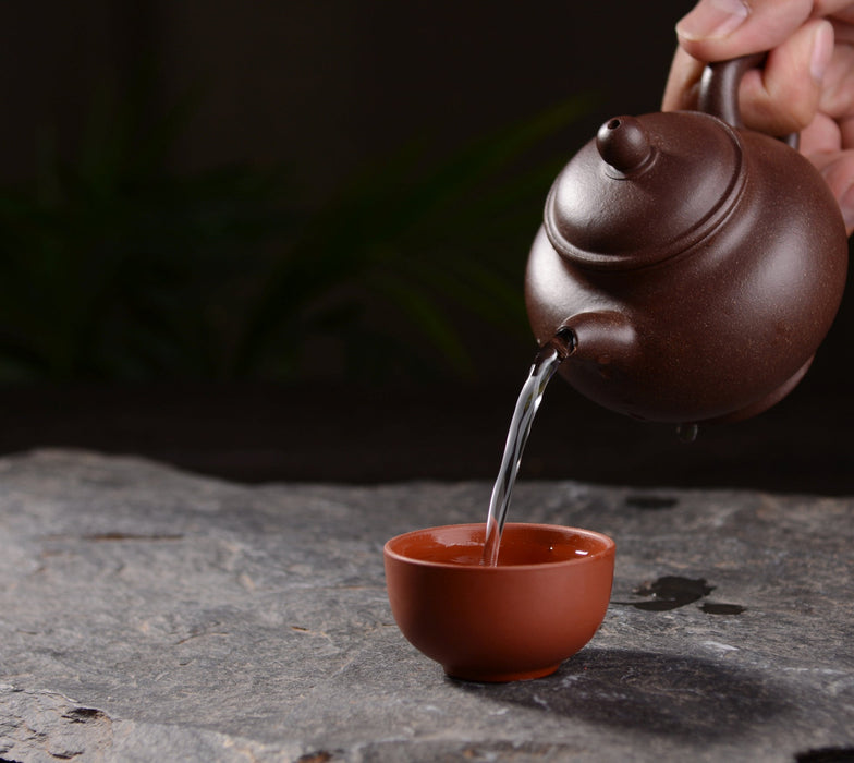 Hei Jin Gang Clay "Rong Tian" Yixing Teapot