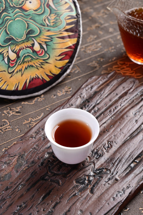 2024 Yunnan Sourcing "Peerless" Ripe Pu-erh Tea Cake