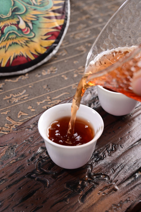 2024 Yunnan Sourcing "Peerless" Ripe Pu-erh Tea Cake