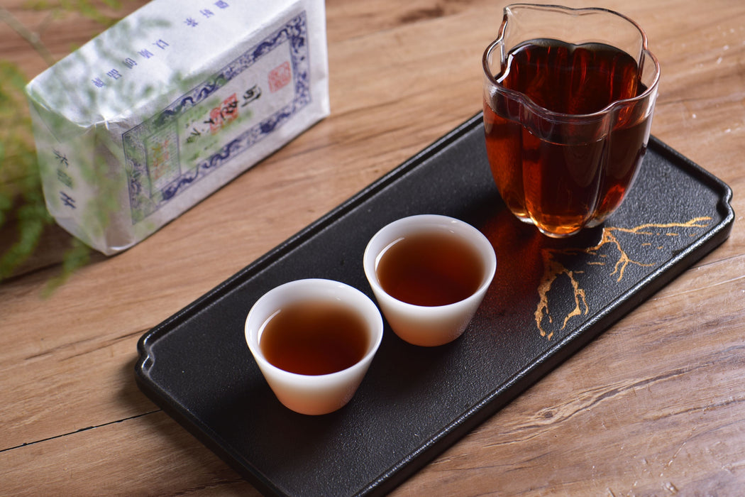 2016 Cha Yu Lin "Fu Rong Mountain" Fu Brick Tea | Yunnan Sourcing Tea Shop