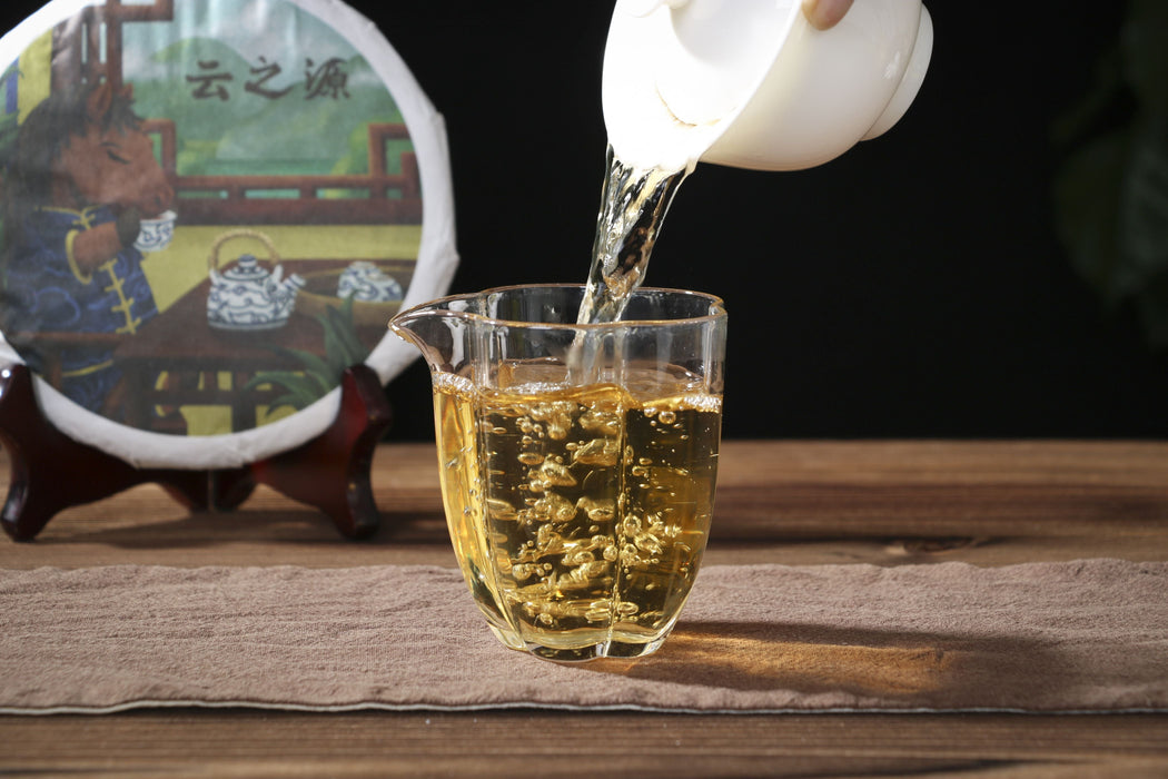 2026 Yunnan Sourcing "Jiu Tai Po Bai Cha" Old Arbor White Tea Cake | Yunnan Sourcing Tea Shop