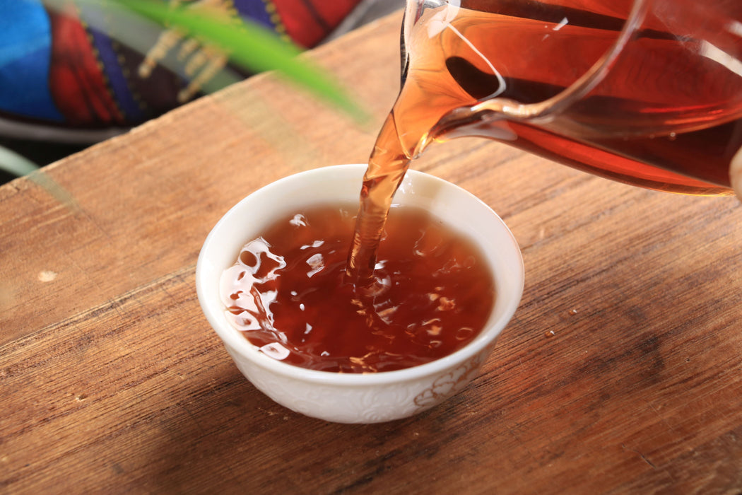 2026 Yunnan Sourcing "Sunrise" Ripe Pu-erh Tea Cake | Yunnan Sourcing Tea Shop