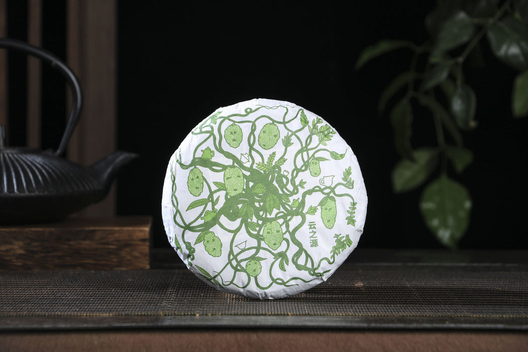 2026 Yunnan Sourcing "Purple White Tea" of Yong De Tea Cake | Yunnan Sourcing Tea Shop