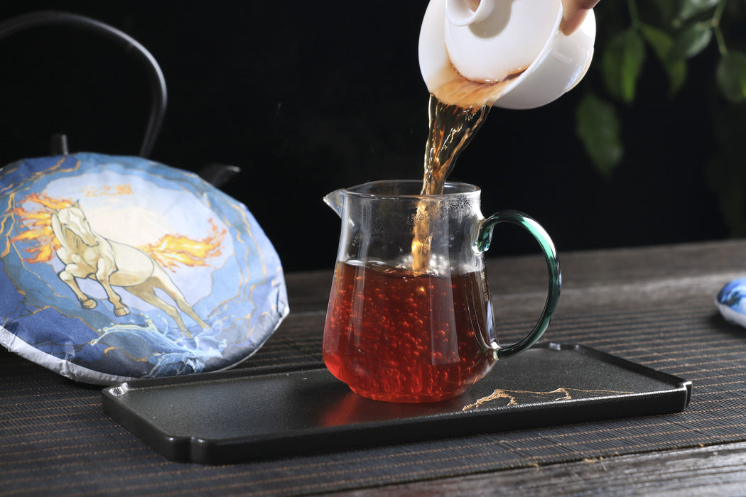 2026 Yunnan Sourcing "Fire Horse" Ripe Pu-erh Tea Cake | Yunnan Sourcing Tea Shop