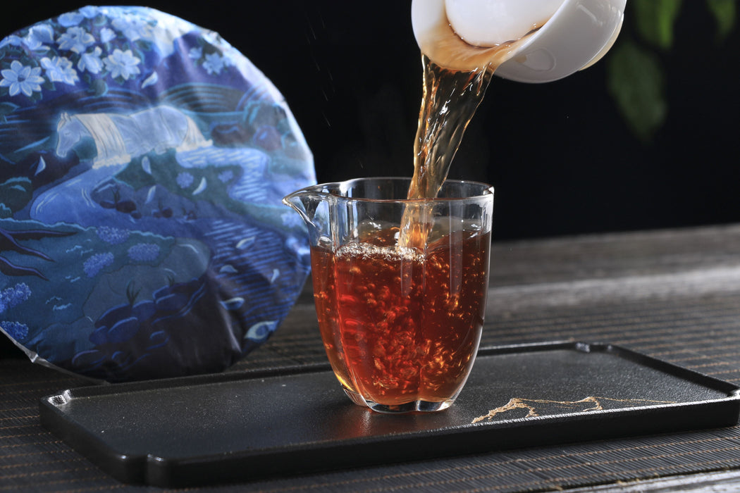 2026 Yunnan Sourcing "Spirit Horse" Ripe Pu-erh Tea Cake | Yunnan Sourcing Tea Shop